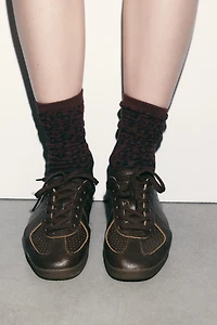 ANIMAL PRINT JACQUARD SOCKS