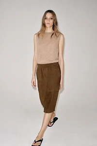 EXTRA-FINE WOOL KNIT TOP