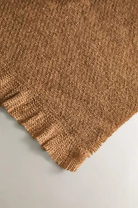 FRINGED BLANKET