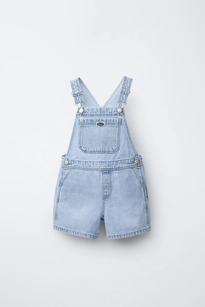 SALOPETTE COURTE EN DENIM