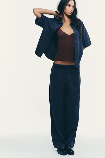 SEAMED JOGGER PANTS