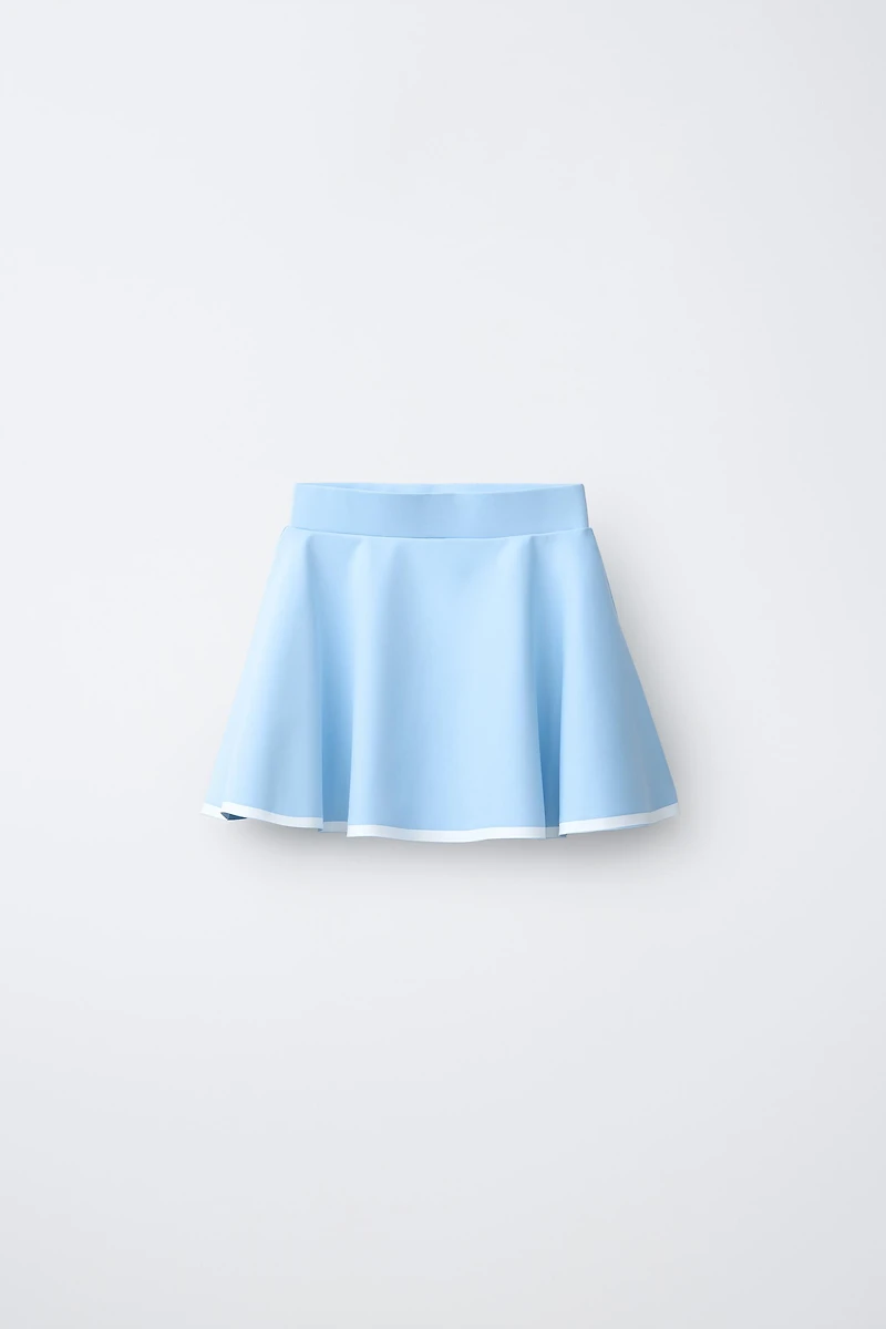 SPORTY RUFFLED SKORT