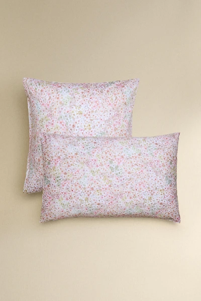 TAIE D’OREILLER IMPRIMÉ FLORAL