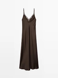 Long slip dress