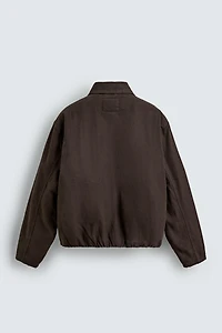 CROPPED FIT FIREMAN CLASP JACKET