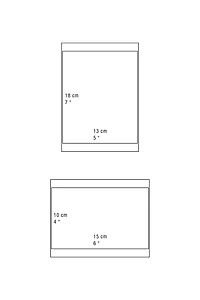 BLACK METAL PHOTO FRAME