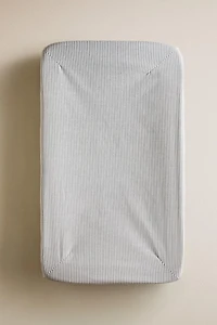 STRIPED BABY CHANGING MAT COVER