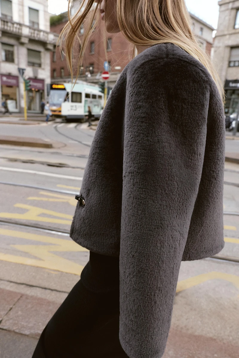 DOUBLE-FACED TOGGLE JACKET