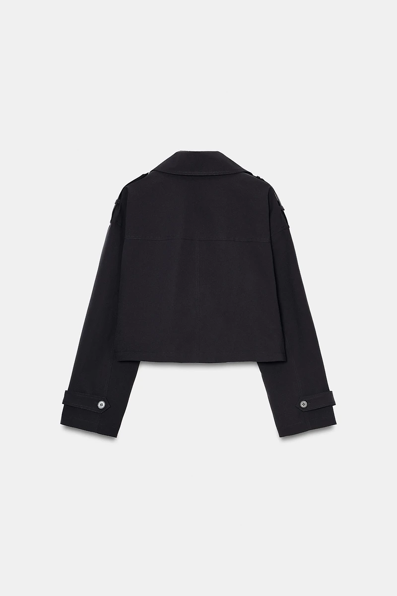 TRENCH CROISÉ COURT