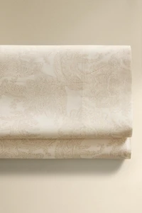 PAISLEY PRINT SATEEN FLAT SHEET