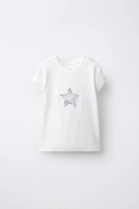 T-SHIRT À PIÈCE CAMOUFLAGE