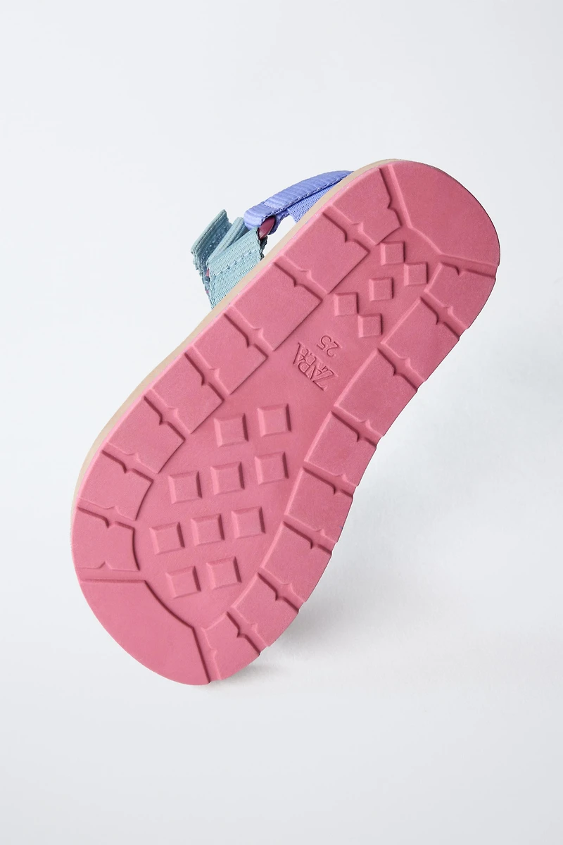 COLOR TECHNICAL SANDALS