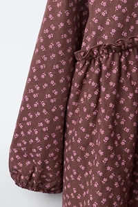 FLORAL COMBINATION DRESS