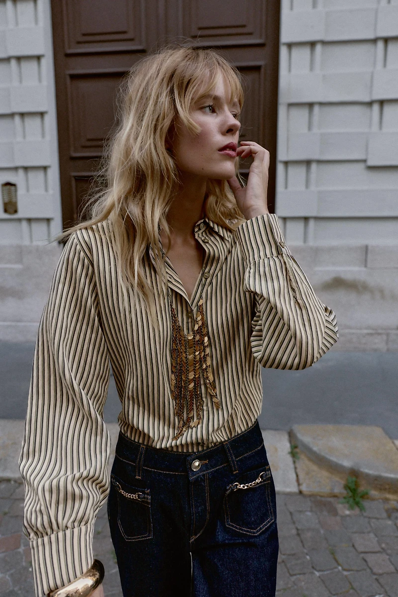 CHEMISE RAYÉE