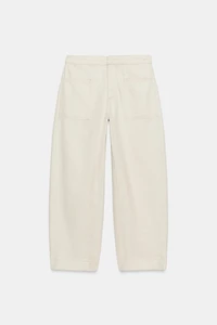 ZW COLLECTION BARREL PANTS