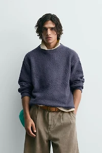 PULL STRUCTURÉ BOUCLÉ