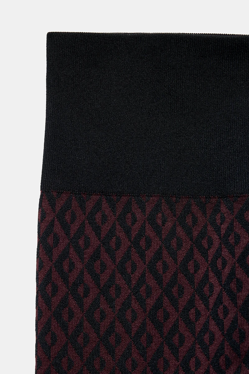 JACQUARD SKI COLLECTION LEGGINGS