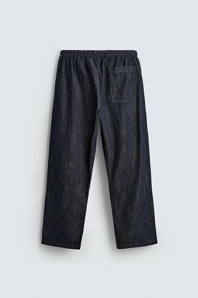 RELAXED FIT JOGGER JEANS