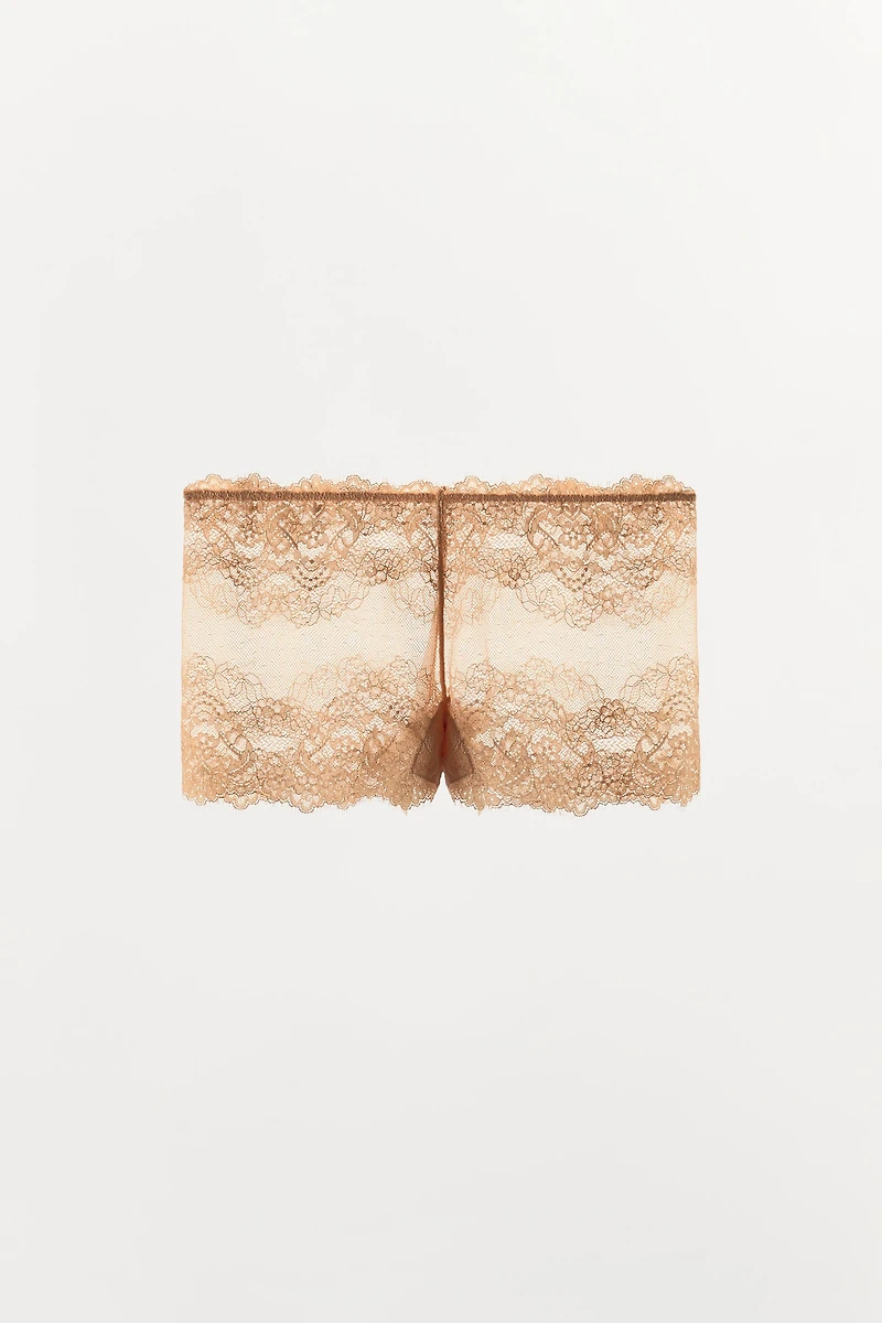 LACE CULOTTE PANTIES