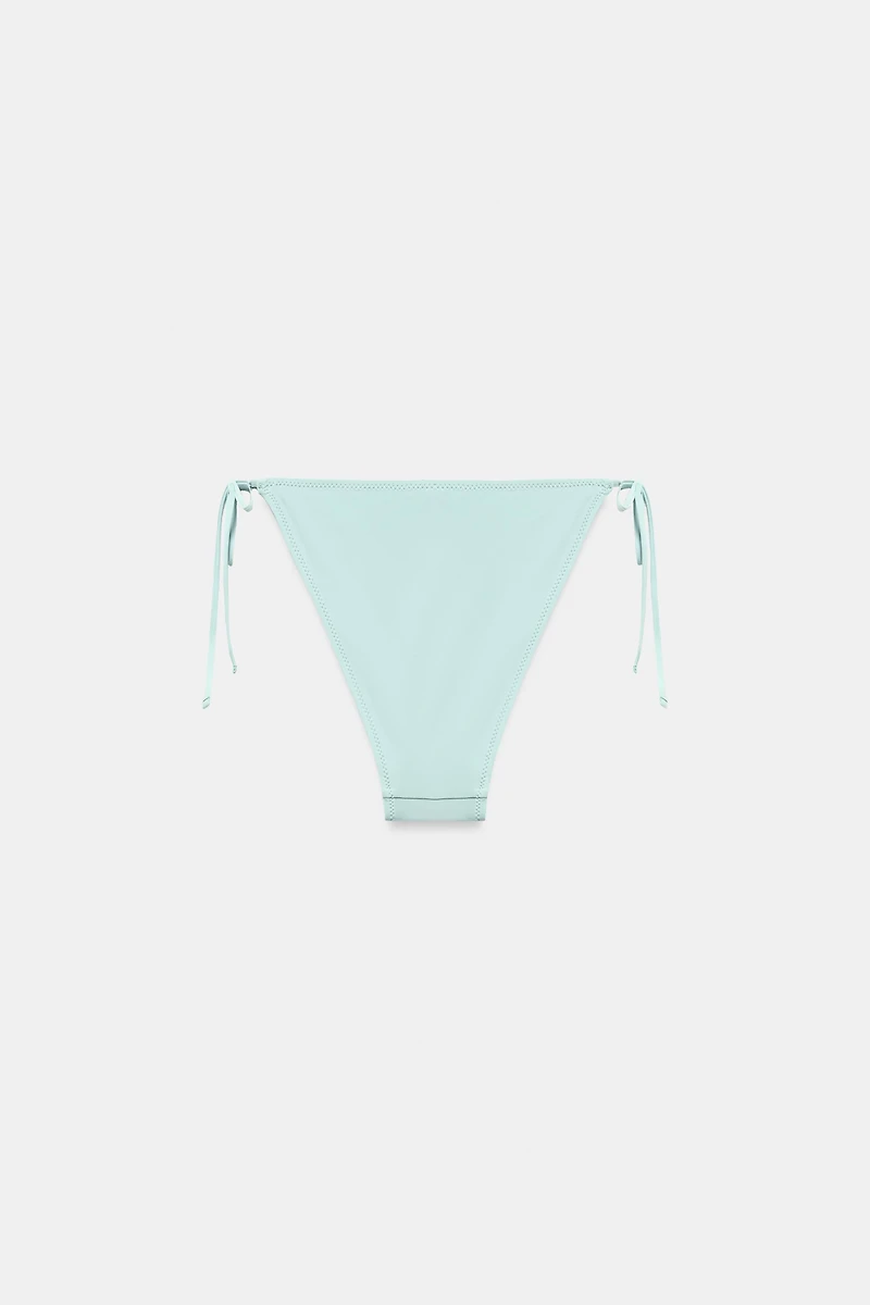 STUDDED TIE-SIDE BIKINI BOTTOMS