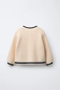 MINNIE MOUSE © DISNEY EMBROIDERED CARDIGAN