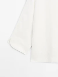 Kimono avec boutons 100 % lin