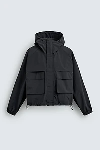 CROPPED FIT WATER REPELLENT JACKET