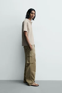 WASHED RELAXED FIT POLO