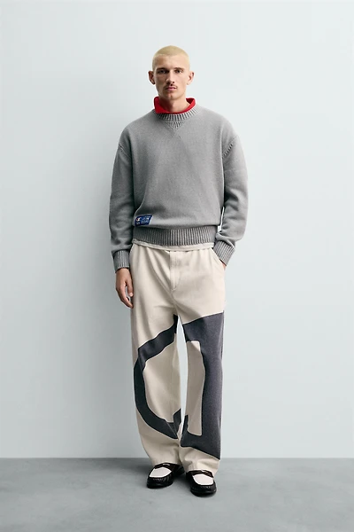 PANTALON LOGO CONTRASTÉ CHAMPION ® X ZARA