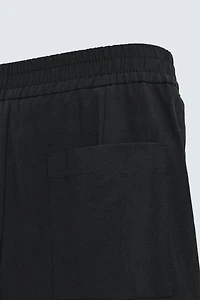 RELAXED FIT COTTON BERMUDA SHORTS