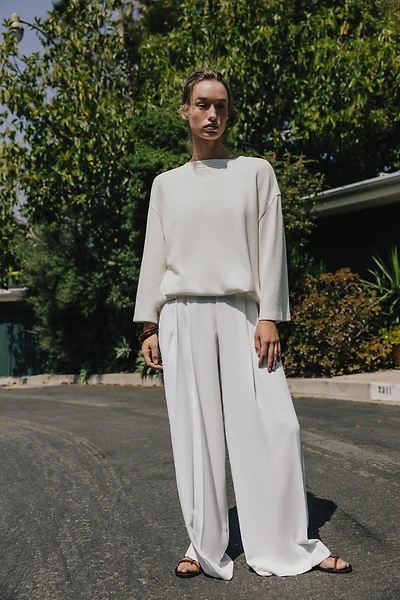 OVERSIZED KNIT T-SHIRT