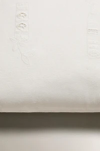 EMBROIDERED LINEN PILLOW
