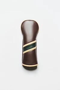 LEATHER HYBRID GOLF CLUB COVER