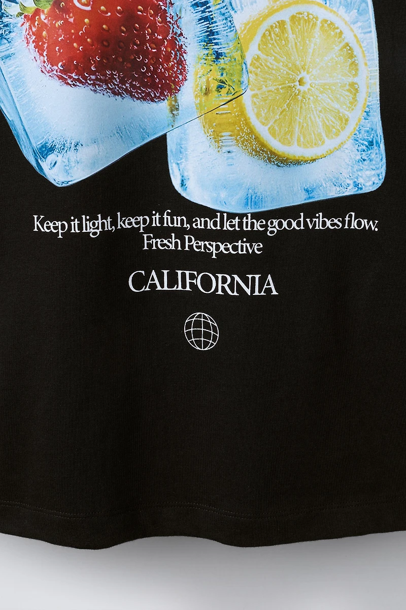 ICE PRINT T-SHIRT