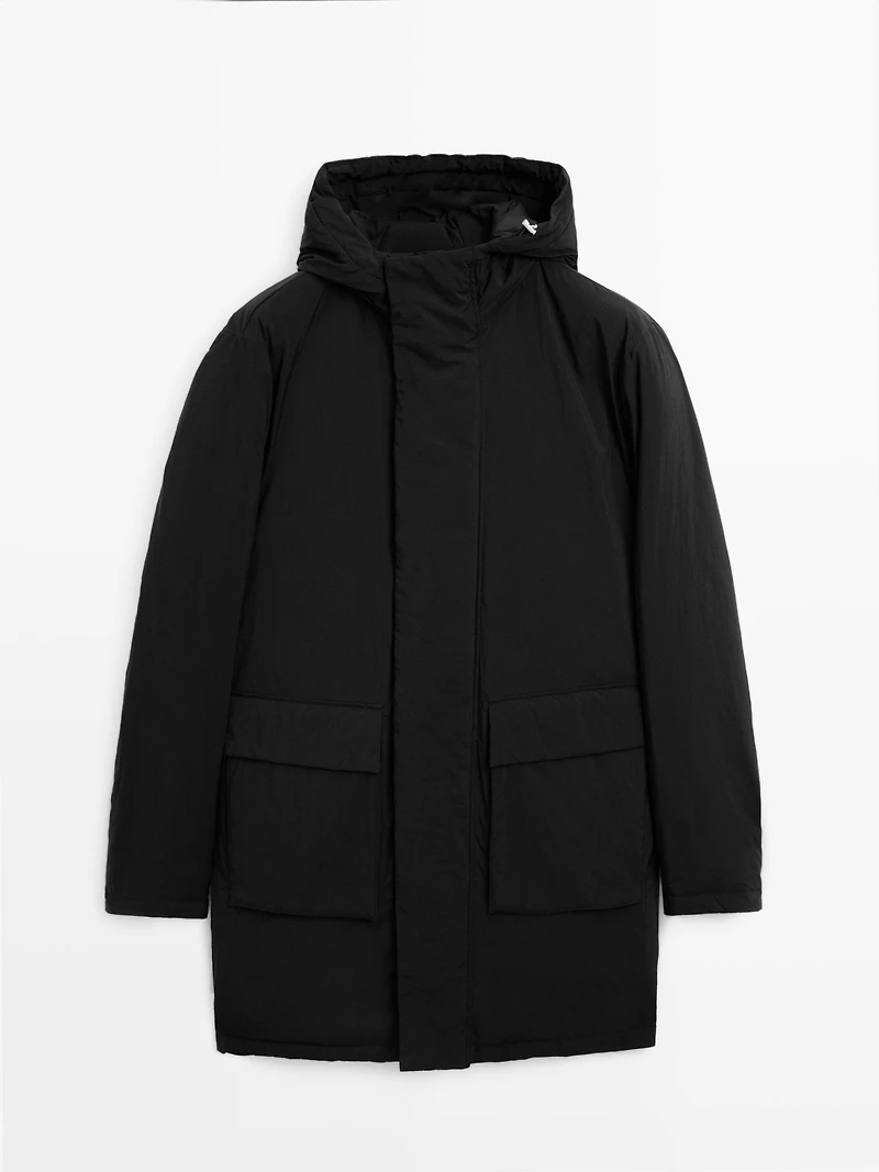 Parka matelassée déperlante à capuche