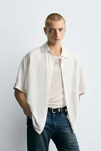 CHEMISE JACQUARD IRRÉGULIER