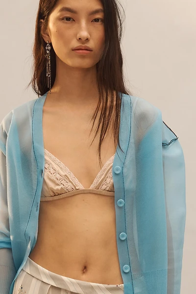 LIMITED EDITION SILK LACE BRA