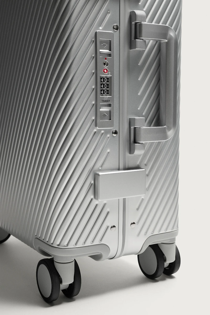 ALUMINUM CARRY-ON SUITCASE