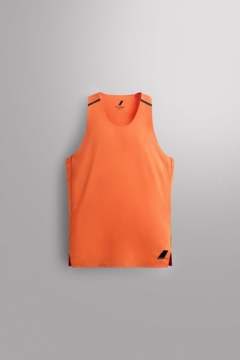 COLOR BLOCK TECHNICAL TANK TOP