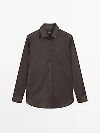 Chemisier fluide à rayures