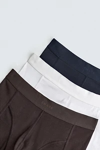 BASIC BOXER BRIEFS 3-PACK