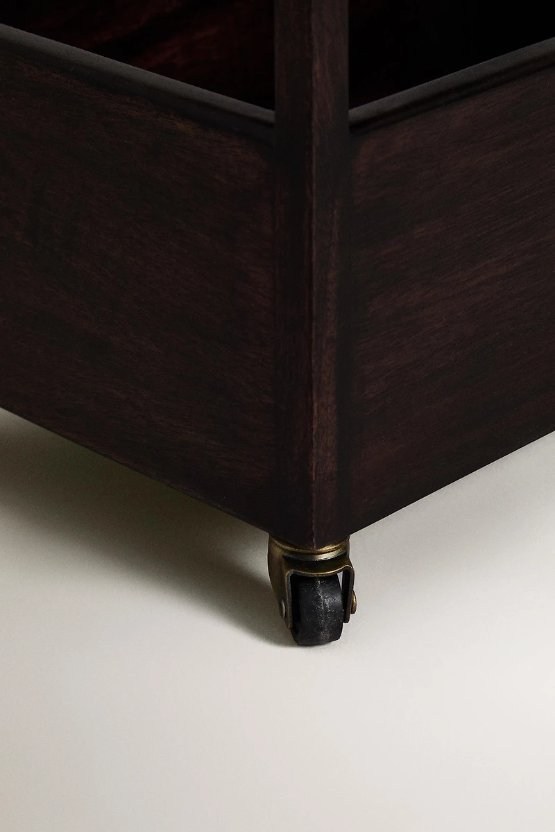 WOODEN STORAGE UNIT