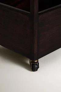 WOODEN STORAGE UNIT