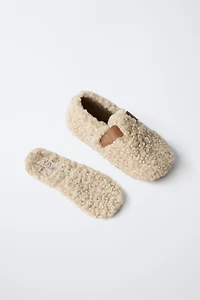 BAREFOOT FAUX SHEARLING SHOES
