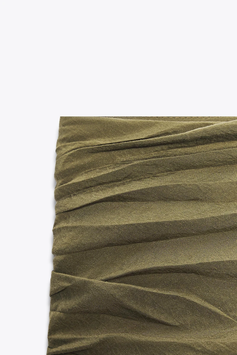 RUFFLE SKORT