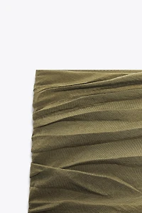 RUFFLE SKORT