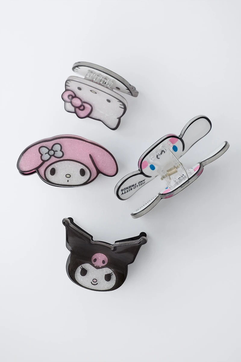 PACK OF FOUR HELLO KITTY AND FRIENDS © SANRIO HAIR CLIPS