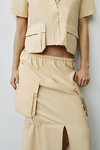 JUPE MI-LONGUE CARGO ZW COLLECTION