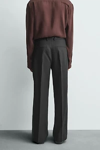 LIMITED EDITION WOOL TUXEDO PANTS