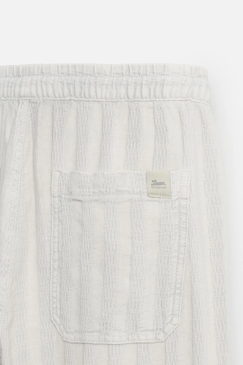 PANTALON COUPE DÉCONTRACTÉE JACQUARD